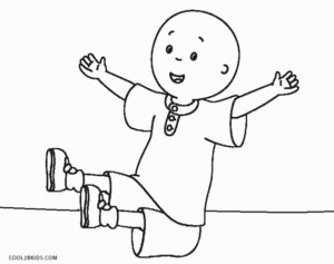 Download Free Printable Caillou Coloring Pages For Kids