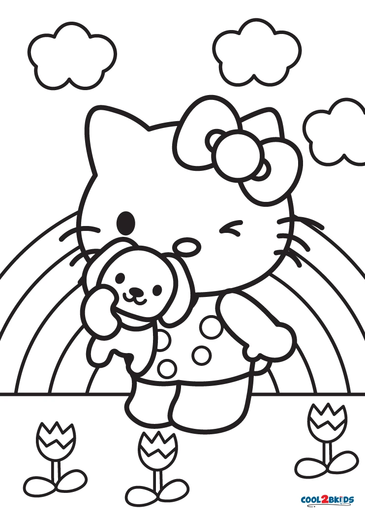 Hello Kitty Beach Coloring Pages - Free Printable Coloring Pages Hello Kitty.webp