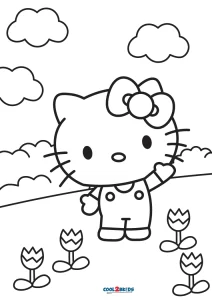 Free Printable Hello Kitty Coloring Pages For Pages