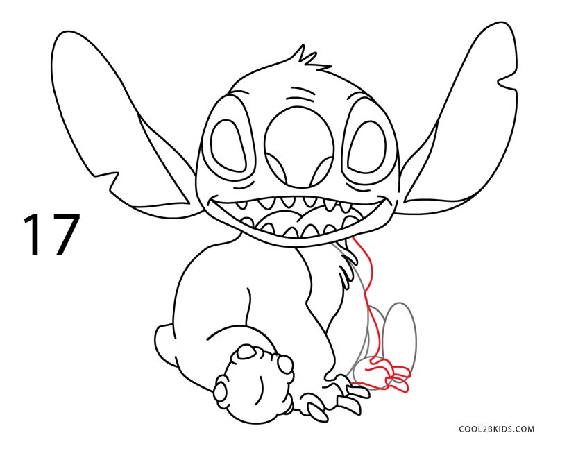 How To Draw Stitch Step By Step Pictures We hope you follow along with us, all you need is something to draw with, paper, and coloring. how to draw stitch step by step pictures