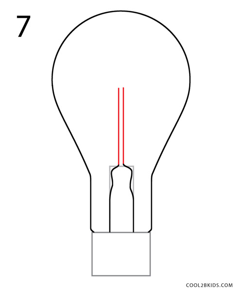 How To Draw A Lightbulb Step By Step Pictures - roblox lightbulb