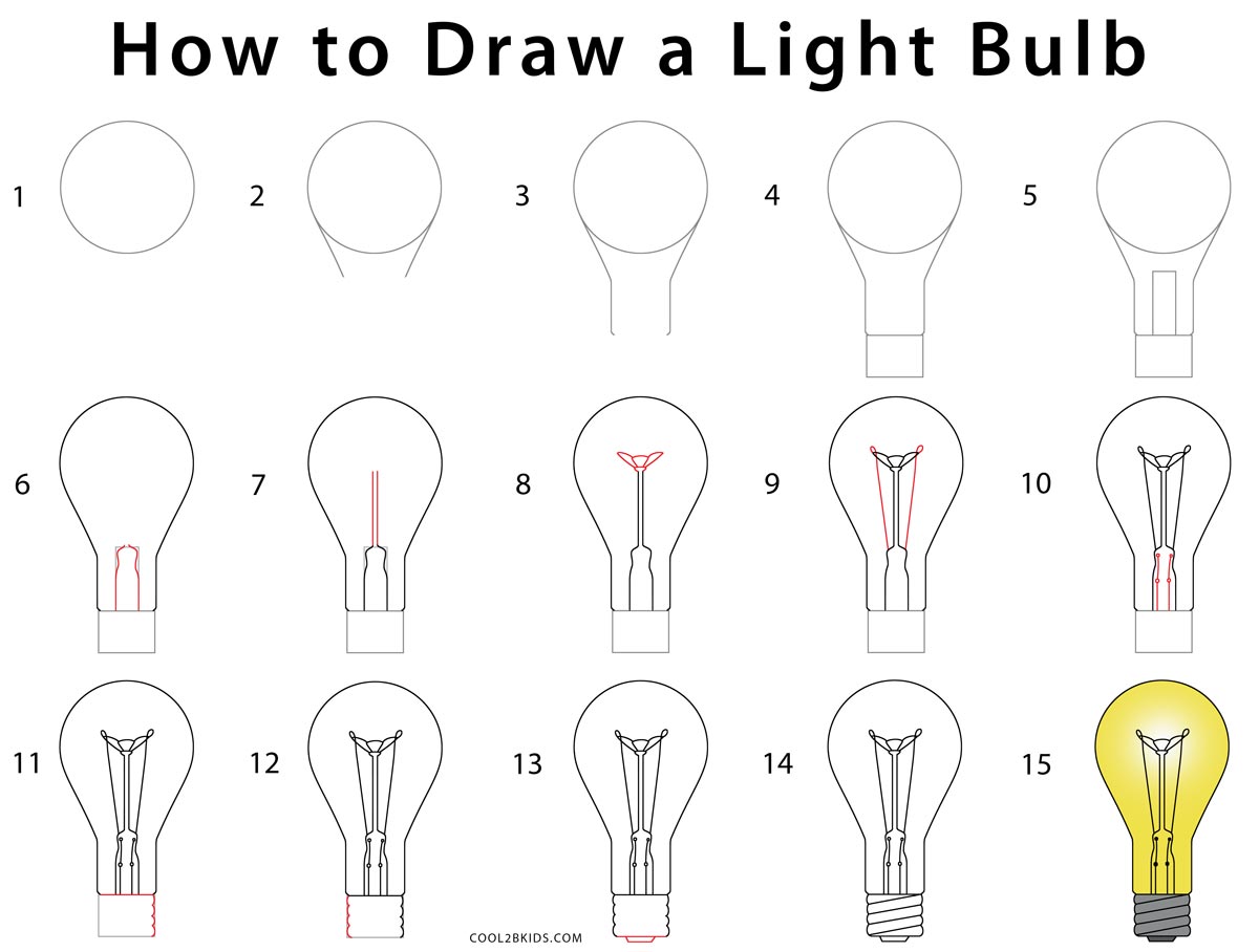 Light bulb sketch Stock Photos, Royalty Free Light bulb sketch Images |  Depositphotos