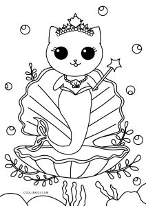 Free Printable Cat Coloring Pages For Kids