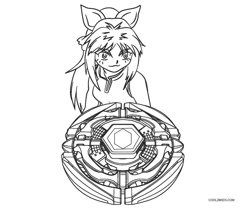 Free Printable Beyblade Coloring Pages For Kids