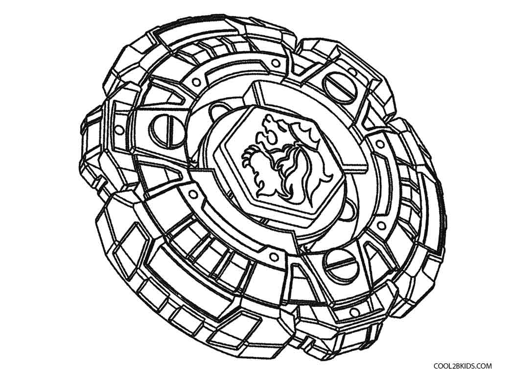 Free Printable Beyblade Coloring Pages For Kids | Cool2bKids