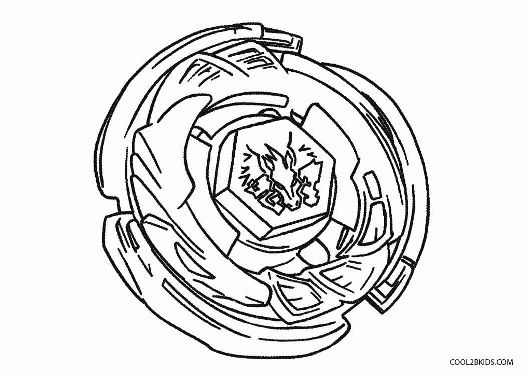 Free Printable Beyblade Coloring Pages For Kids