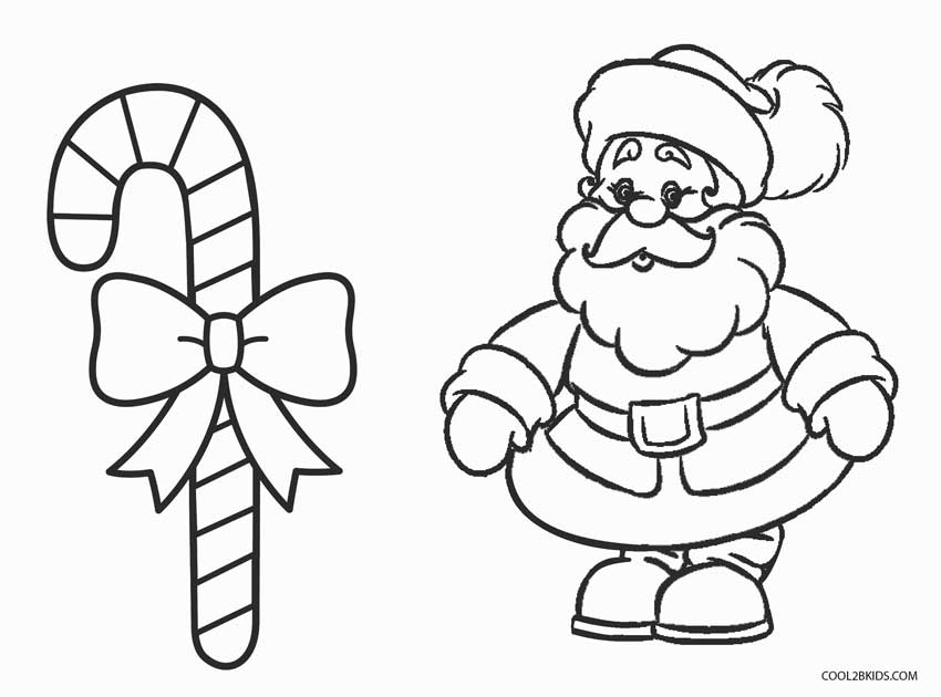 free printable christmas coloring pages candy canes