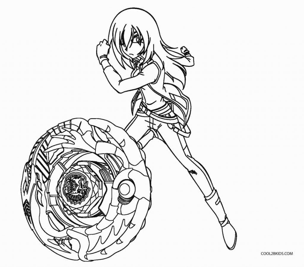 Free Printable Beyblade Coloring Pages For Kids