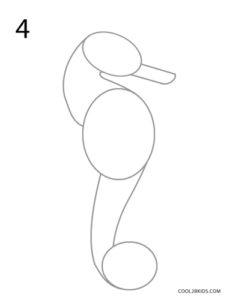 How to Draw a Seahorse (Step by Step Pictures)