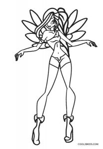Download Free Printable Winx Coloring Pages For Kids