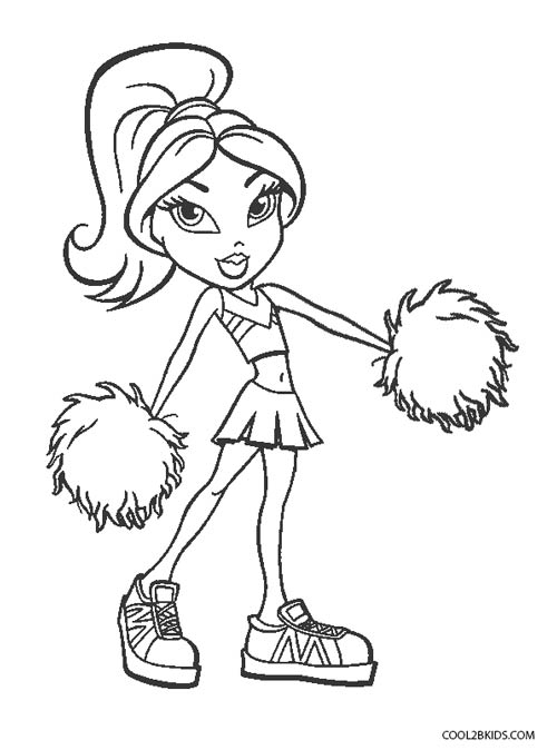 Unleash Your Inner Fashionista with Bratz Dolls Coloring Pages