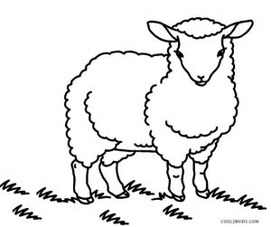 Free Printable Sheep Face Coloring Pages For Kids 7C Cool2bkids
