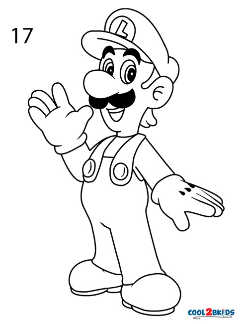 How To Draw Mario And Luigi Step By Step Easy - pic-home