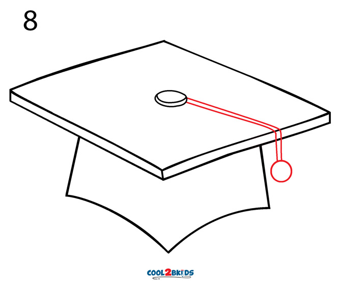 How To Draw A Graduation Cap Step By Step Pictures