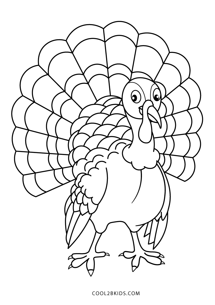 Free Printable Turkey Coloring Pages For Kids Free Printable Turkey Coloring Pages For Kids