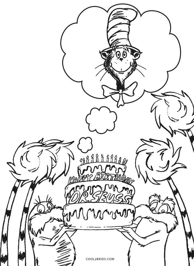 Free Printable Dr Seuss Coloring Pages For Kids