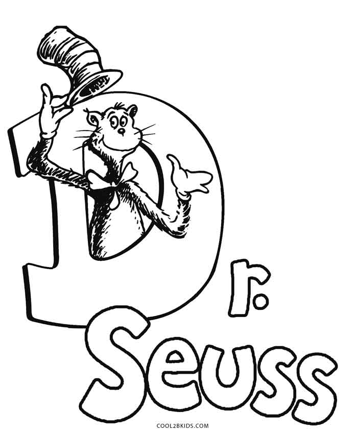 Free Printable Dr Seuss Coloring Pages For Kids