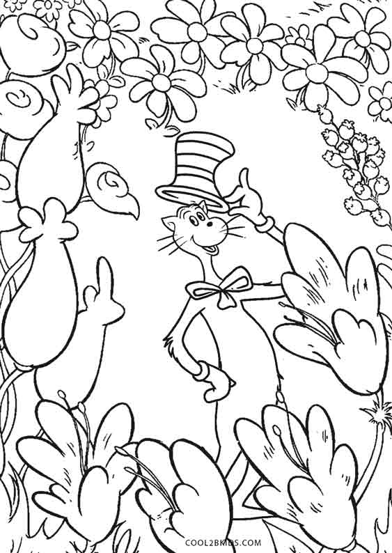 Free Printable Dr Seuss Coloring Pages For Kids