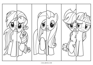 My Little Pony Coloring Book +100 Pages, Coloring Pages Printable for kids