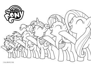 My Little Pony Coloring Pages - ColoringAll