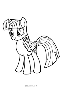 Free Printable Twilight Sparkle Coloring Pages For Kids