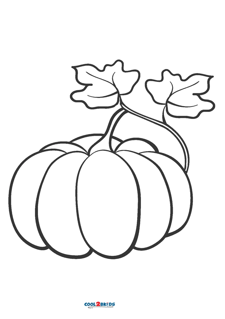 coloring pages pumpkin