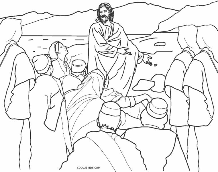 Free Printable Jesus Coloring Pages For Kids