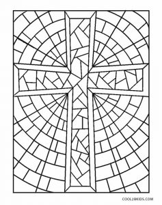 Download Free Printable Cross Coloring Pages For Kids