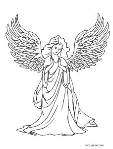 Free Printable Angel Coloring Pages For Kids