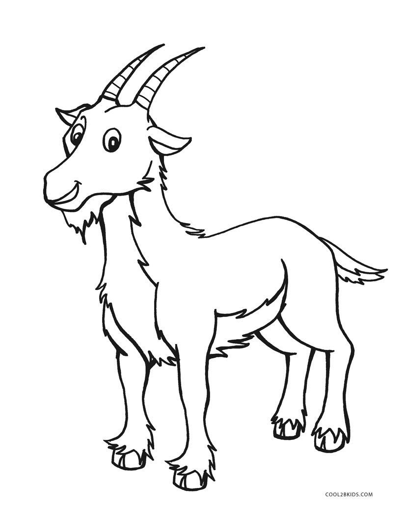 Free Printable Farm Animal Coloring Pages For Kids