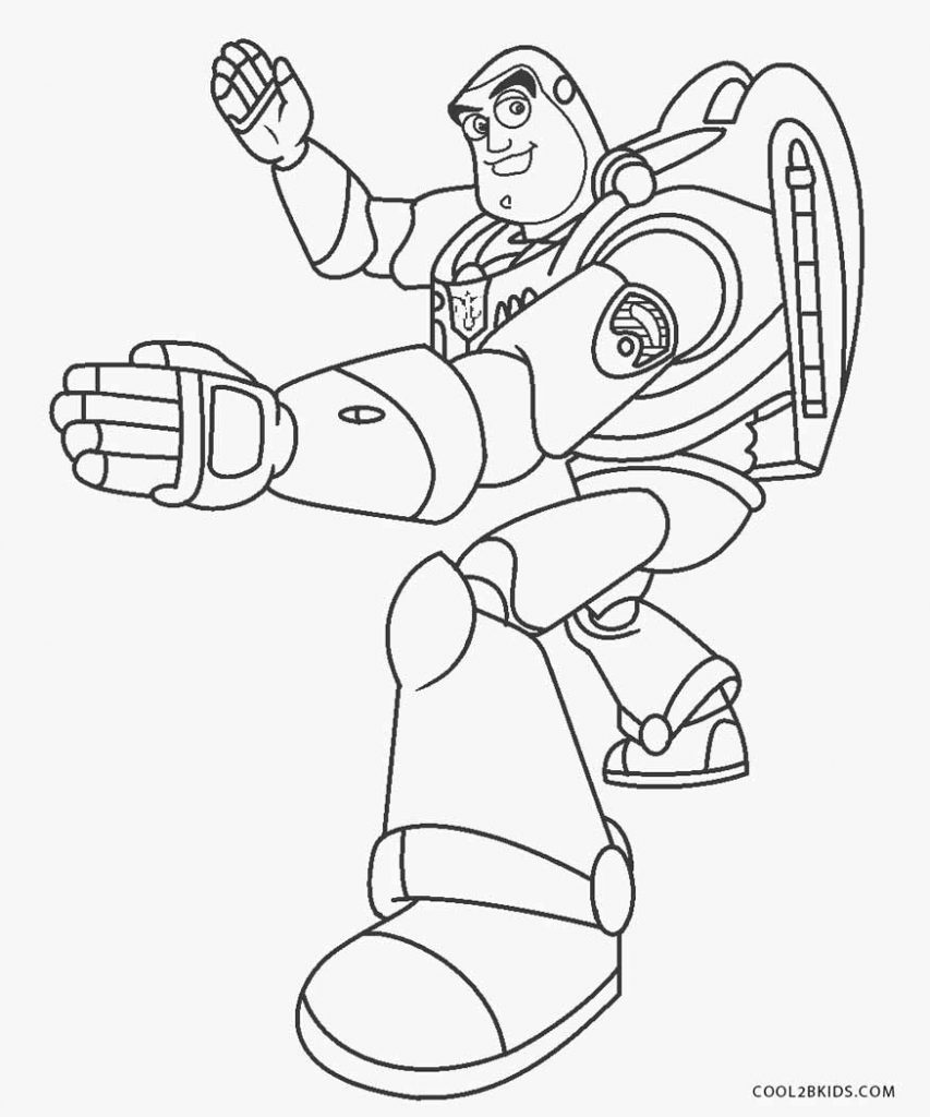 Free Printable Buzz Lightyear Coloring Pages For Kids