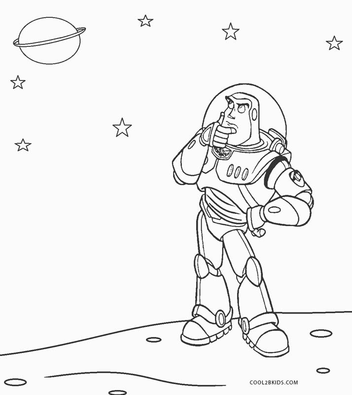 Free Printable Buzz Lightyear Coloring Pages For Kids