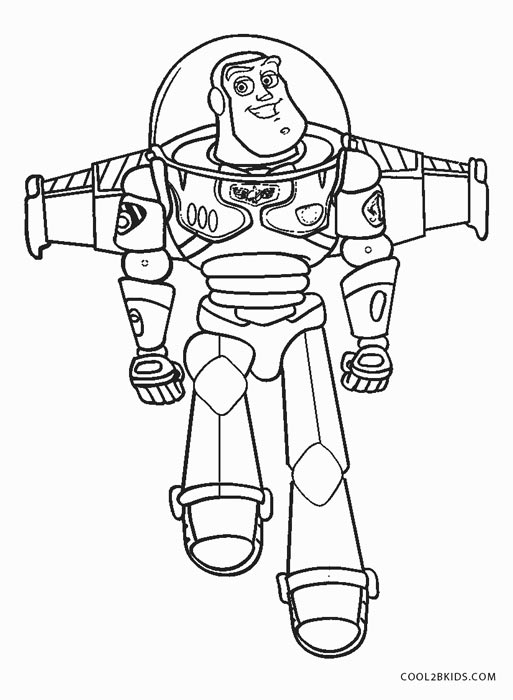 Free Printable Buzz Lightyear Coloring Pages For Kids