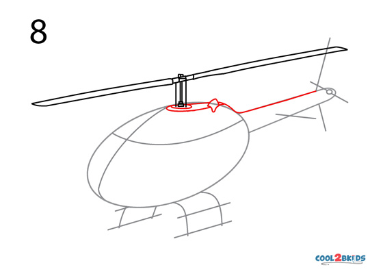 How to Draw a Helicopter (Step by Step Pictures)