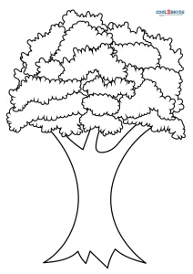 Free Printable Tree Coloring Pages For Kids, Cool2bKids