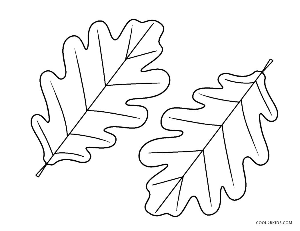 Free Printable Leaf Coloring Pages For Kids