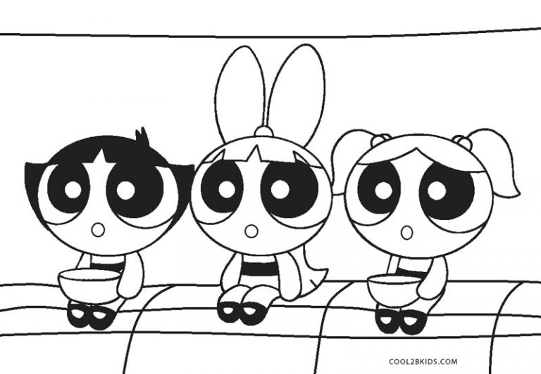 107  Cute Powerpuff Girl Coloring Pages  Latest HD