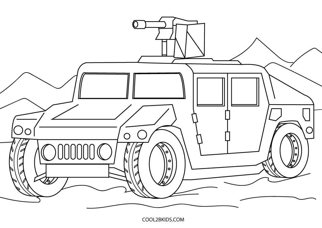 Free Printable Army Coloring Pages For Kids