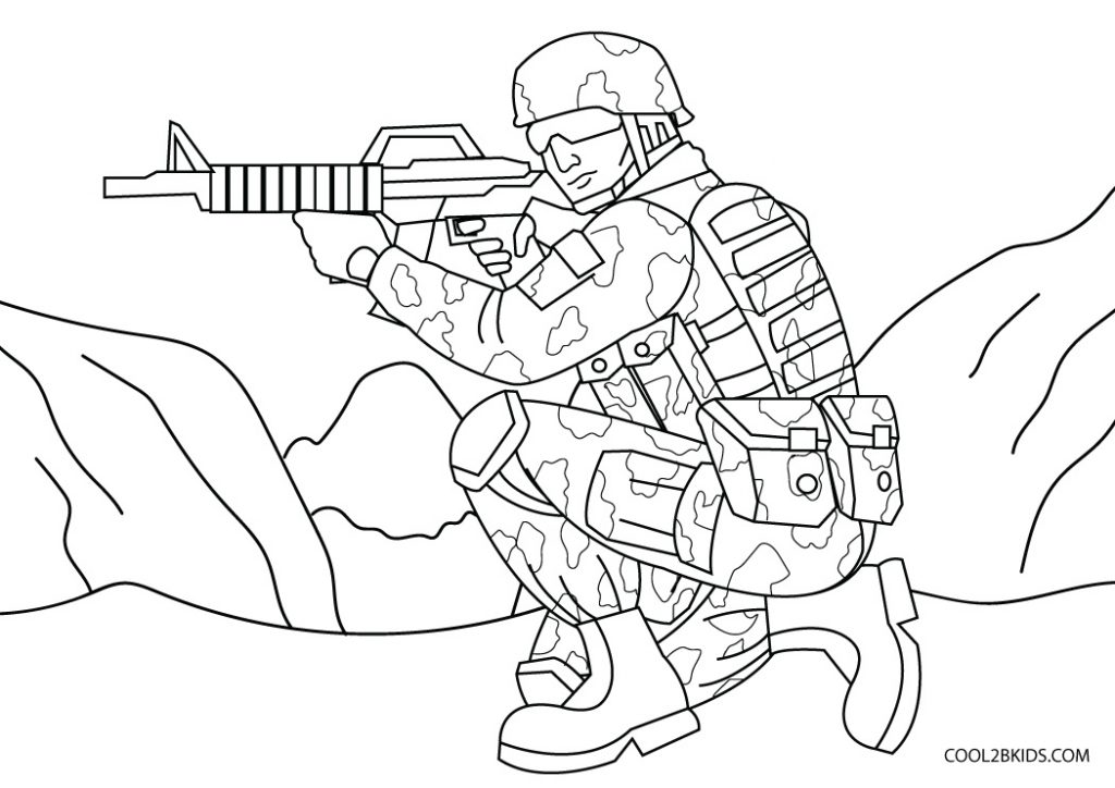 Free Printable Army Coloring Pages For Kids