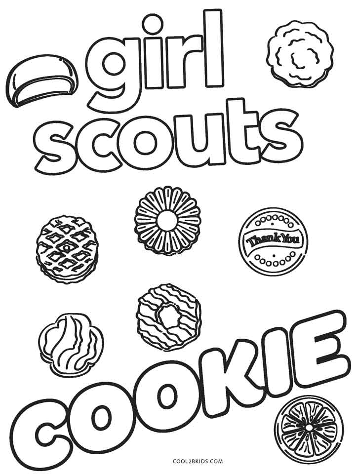 Free Printable Girl Scout Coloring Pages For Kids