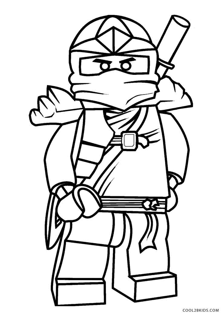 Free Printable Ninjago Coloring Pages For Kids