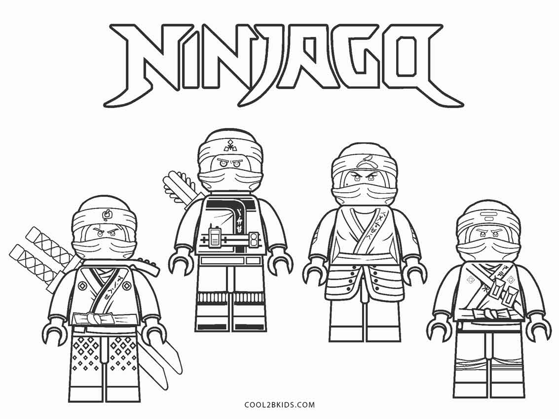 ninjago coloring printable