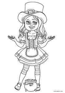 Free Printable Leprechaun Coloring Pages For Kids