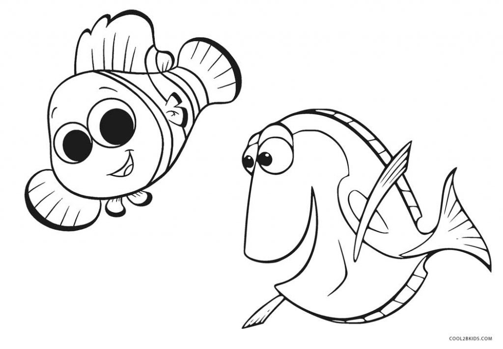 Free Printable Nemo Coloring Pages For Kids