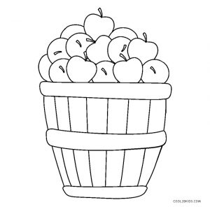 Download Free Printable Apple Coloring Pages For Kids