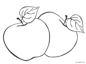 Free Printable Apple Coloring Pages For Kids