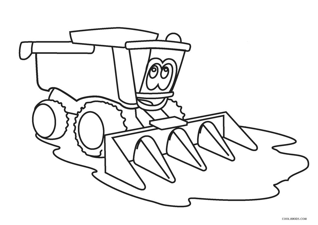 free printable tractor coloring pages for kids
