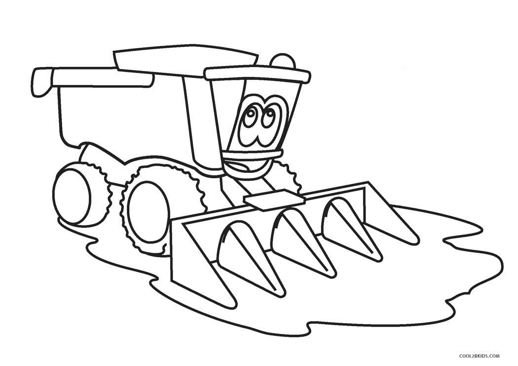 Download Free Printable Tractor Coloring Pages For Kids