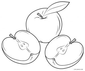 Download Free Printable Apple Coloring Pages For Kids