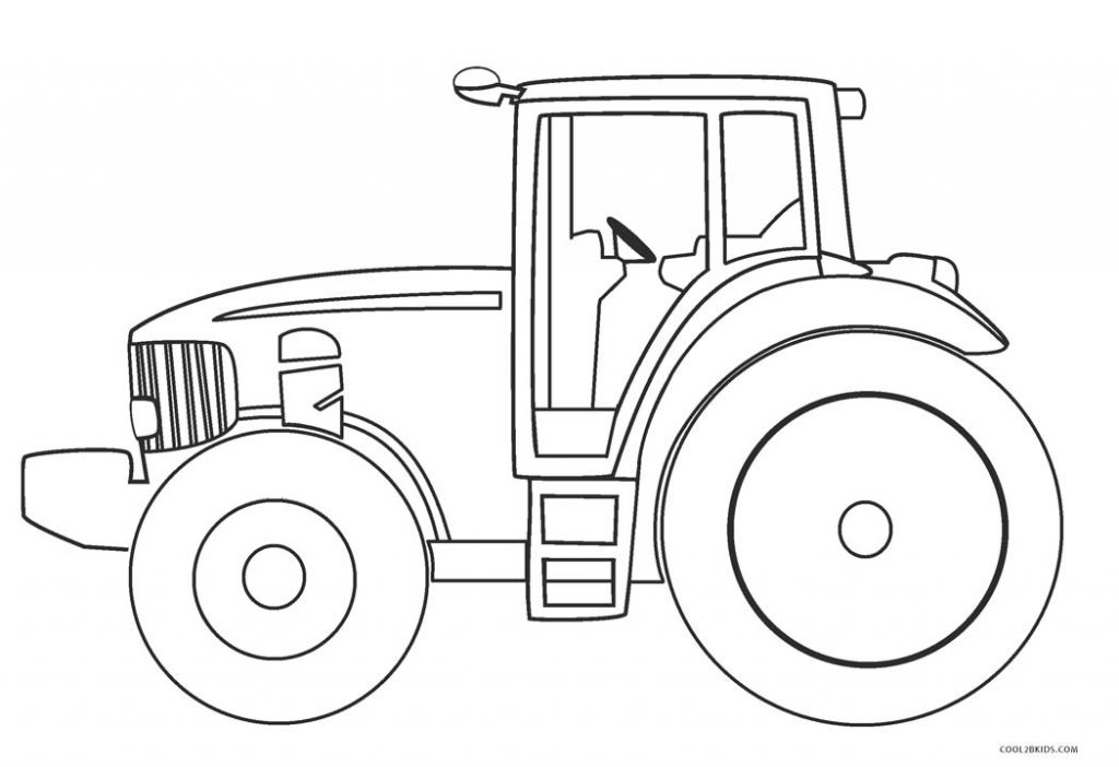 Free Printable Tractor Coloring Pages For Kids